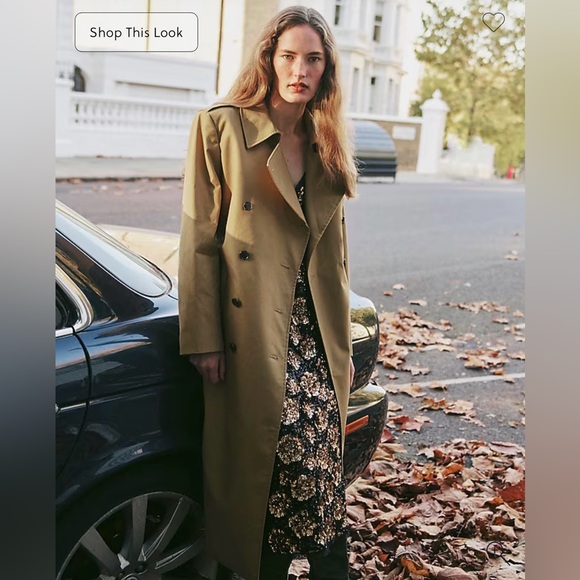 Petite new Icon trench coat in honey brown